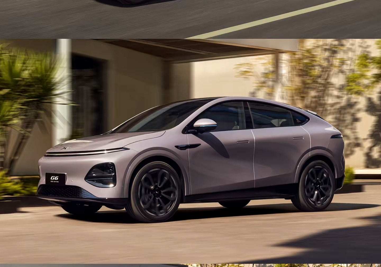 XPENG G6 exterior core components overview: headlights, taillights, fog lights, grille, and bumper by Asiautos Auto Parts (XPENG G6 Aftermarket/genuine Parts Expert)