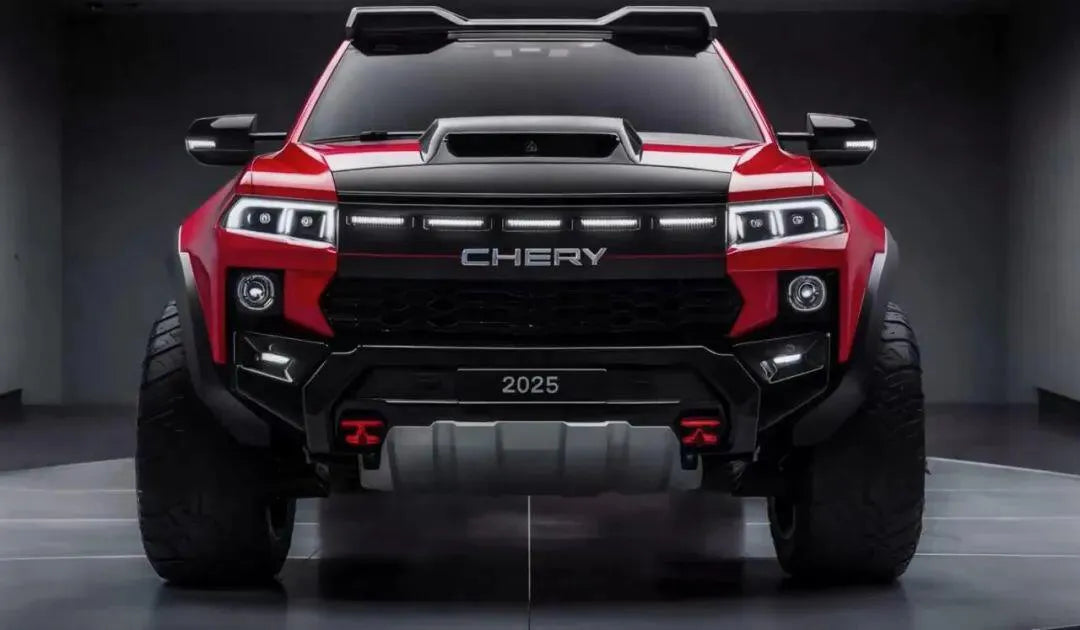 Chery KP11 pickup truck: as powerful as the Raptor, with new energy support by Asiautos Auto Parts(Chery vehicles Aftermarket Parts Expert)