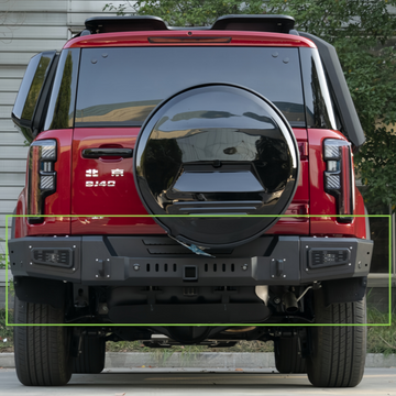 Introduction of bull bar front bumper, bull bar rear bumper, tailgate storage rack and trunk storage rack in BJ40 Offroad Retrofit by Asiautos Auto Parts(BAIC Aftermarket Parts Expert)