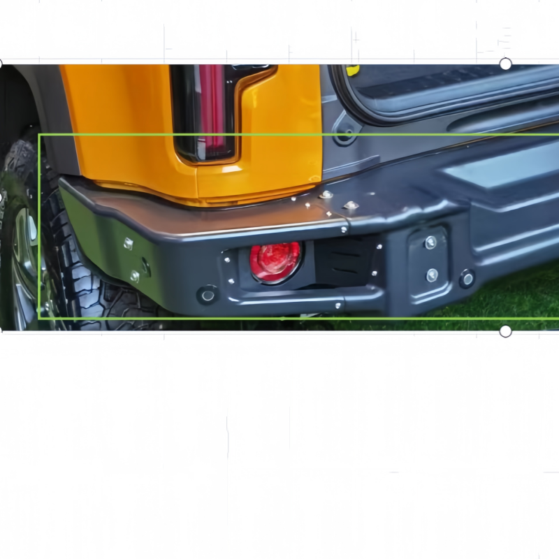 Baic Rear BJ40024 | BAIC BJ40 2024 Offroad Retrofit Tianya Version Rear Bumper