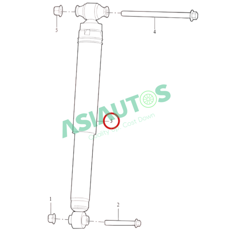MA7168 | MAXUS/LDV Deliver7/eDeliver7 2025 Rear suspension shock absor